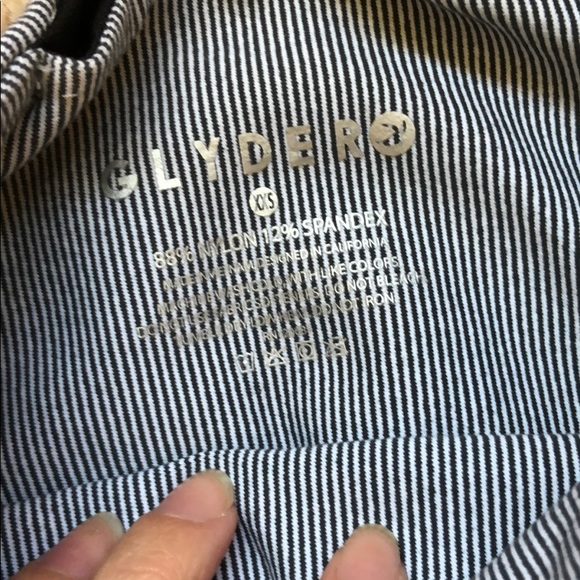 NWOT Glyder XXS High Power Vertical Stripe Legging - Picture 3 of 6